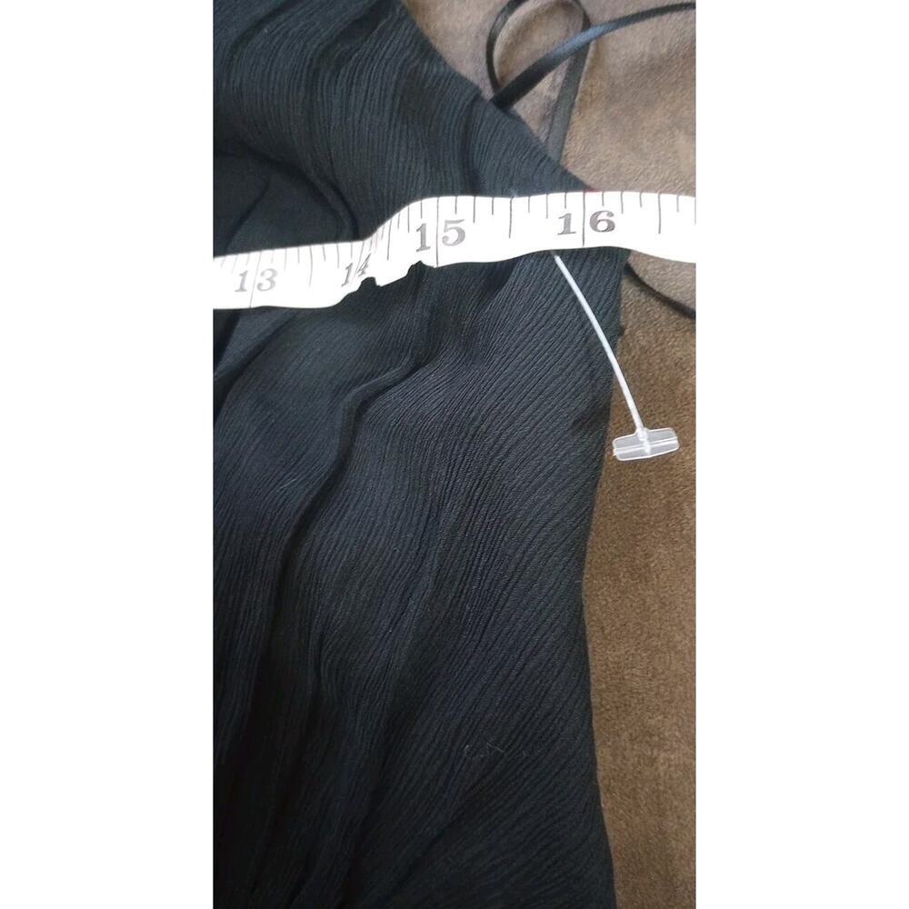 J.Crew Silk Dress Sz 6 New Black Crape Mini Bridesmaid Wedding Party‎ - Picture 10 of 12